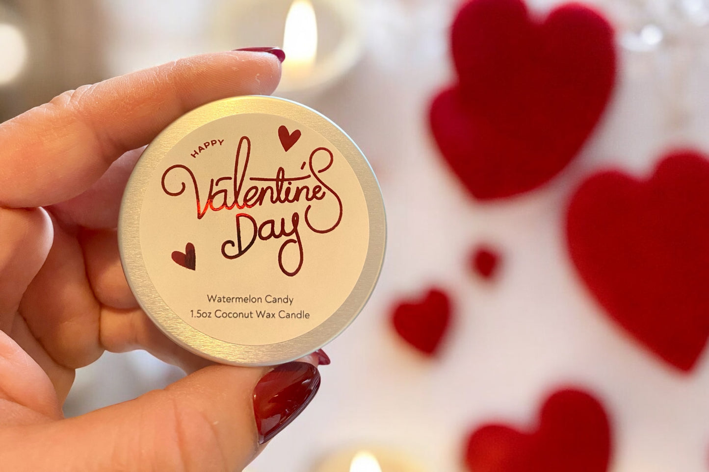 Valentine’s Day Candles