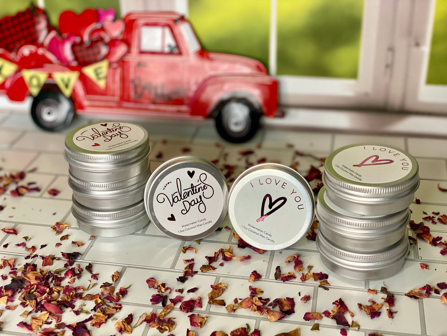Valentine’s Day Candles
